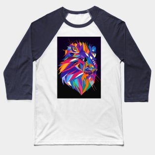 Lion animals art Baseball T-Shirt